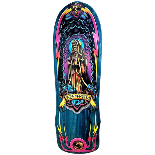 Dogtown Martinez Guadalupe Handshake 1987 reissue Skateboard Deck 10”