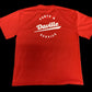 Daville x AS Colour S/S Heavyweight Boxy Fit Shirt Parts & Service Red