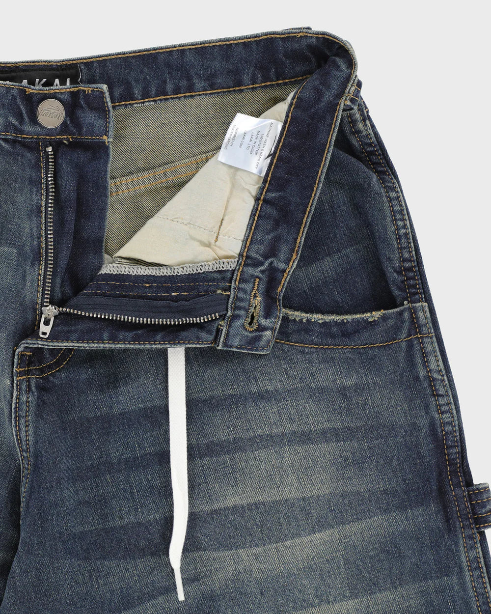 LAKAI VINTAGE WASHED WIDE LEG DENIMS