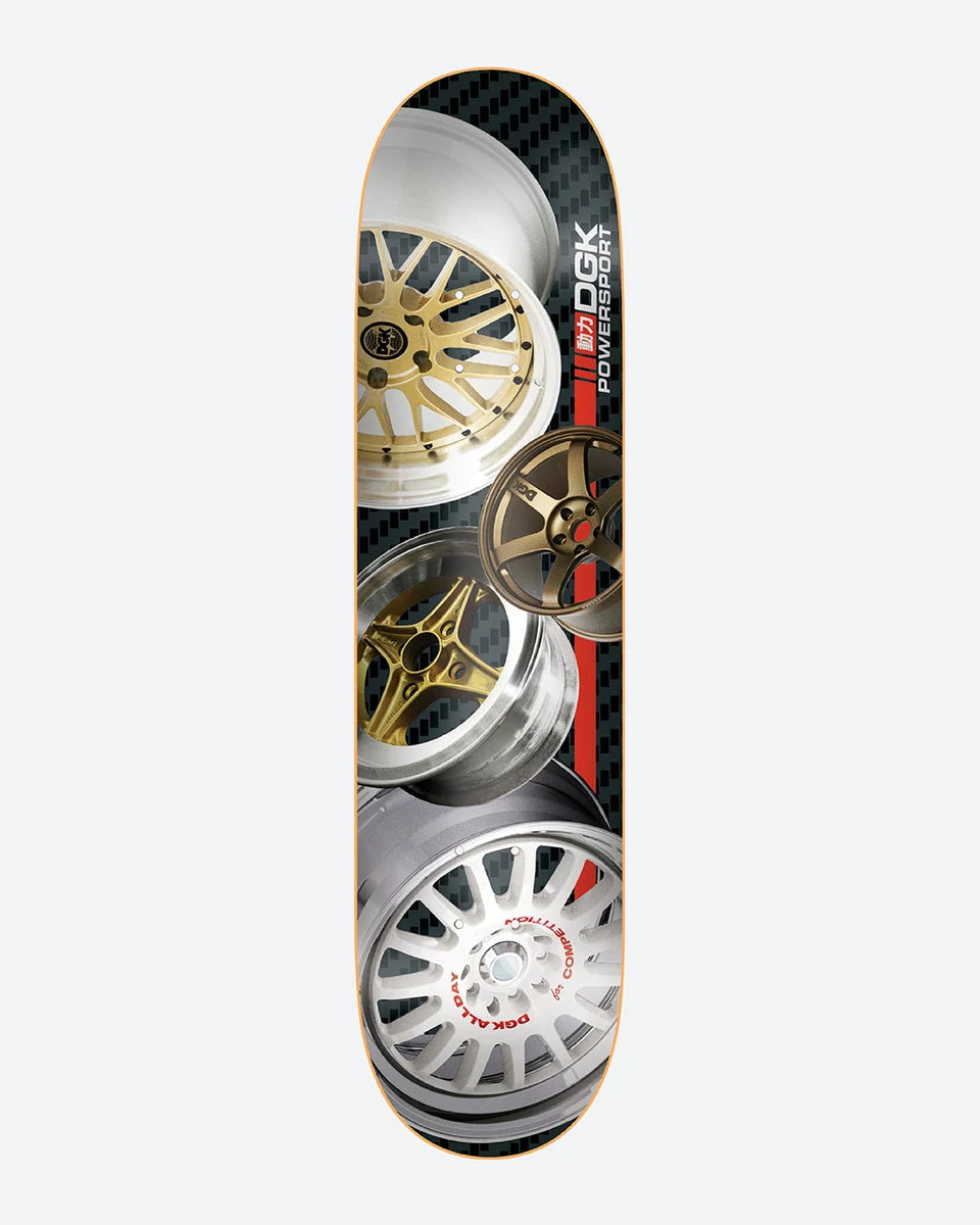 DGK OFFSET SKATEBOARD DECK 8.1”