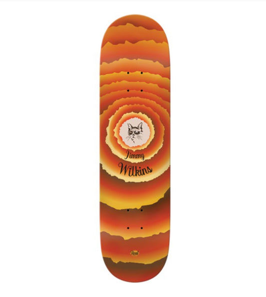 Real 8.5 deck Wilkins Key of Life Orange