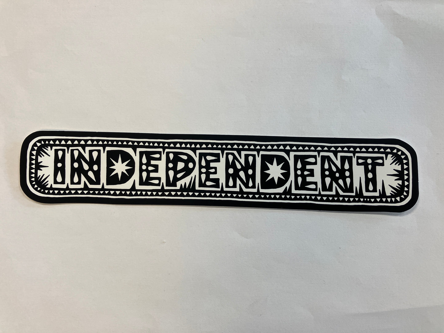 Independent Stickers 8”