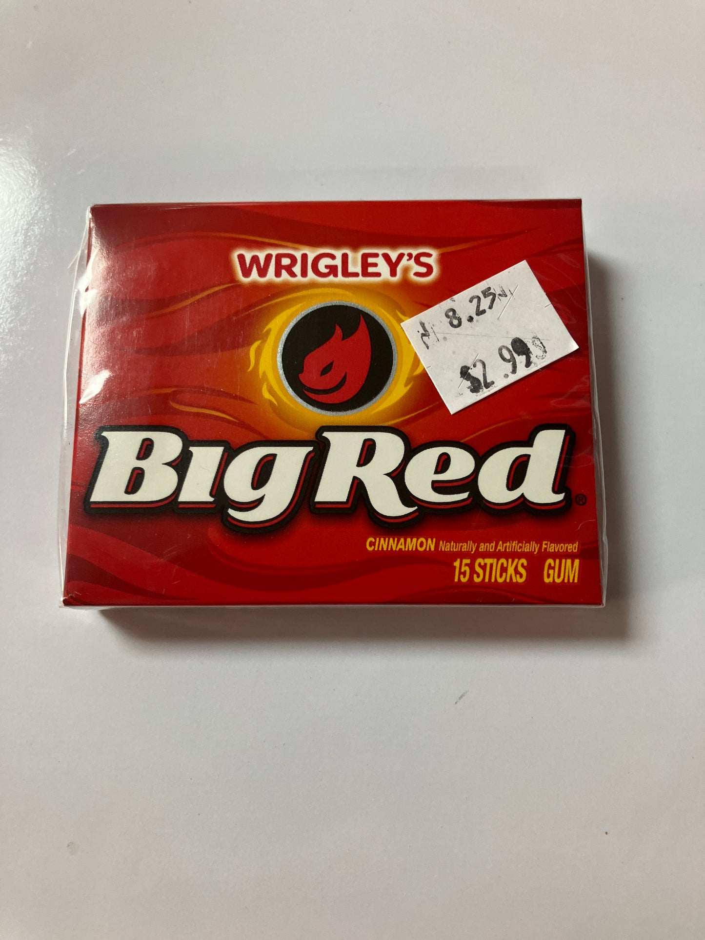 Wrigley’s Big Red 15 sticks gum