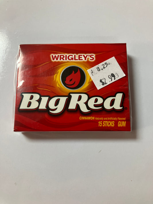 Wrigley’s Big Red 15 sticks gum