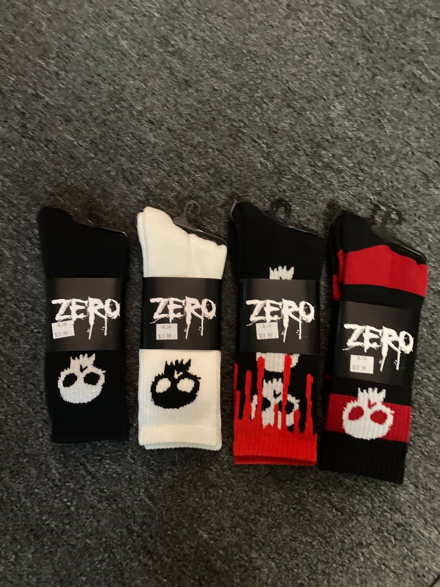 Zero skate socks