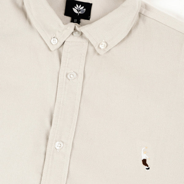 Magenta PWS Button Up Shirt White XL