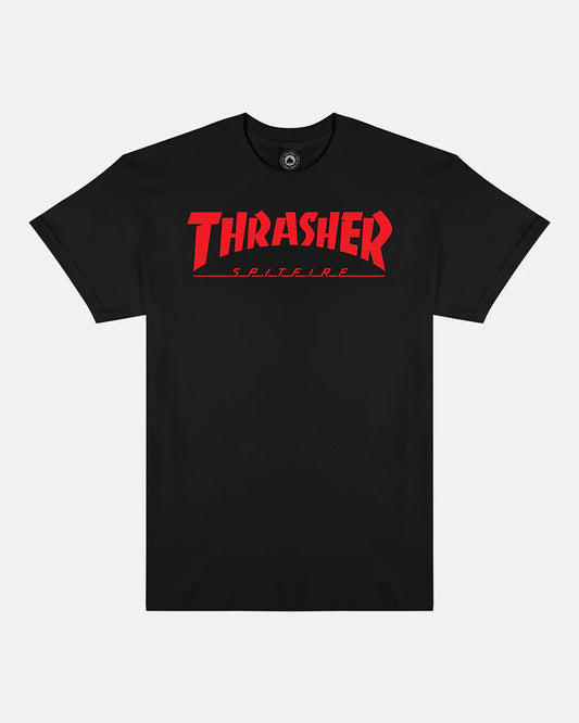 Thrasher x Spitfire- Bighead Jake T-shirt Black
