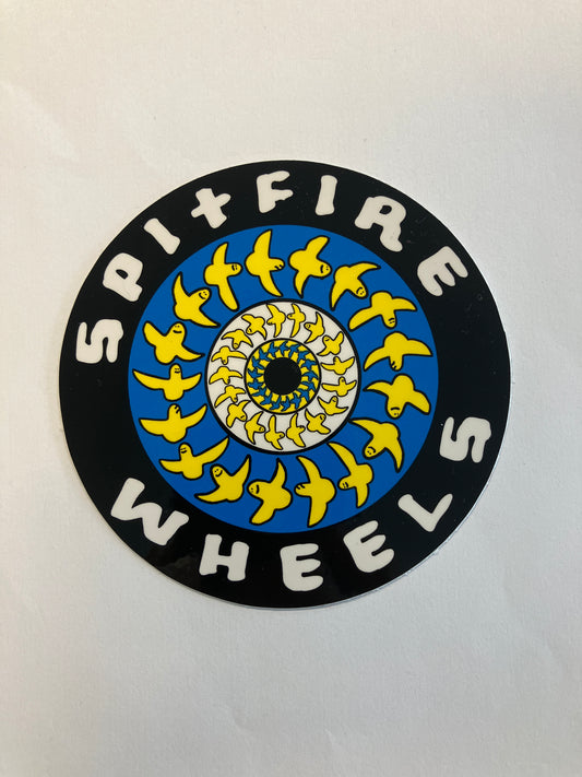Spitfire Wheels Assorted Stickers 4”
