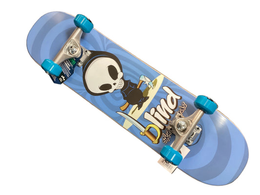 Blind Complete Soft Top Mini Skateboard Classic Saber 7.25” Blue