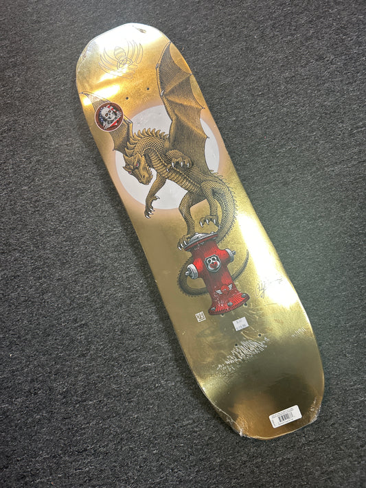 Powell Peralta flight deck Andy Anderson Hydrant gold foil
