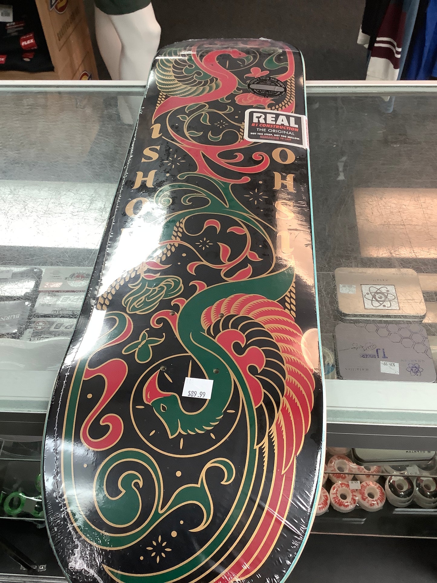 Real 8.25 deck twin Skateboards Ishod illuminated Twin Tail 8.25 Deck