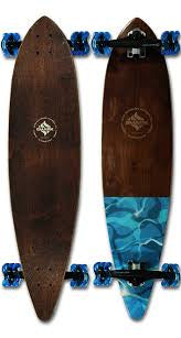 Shark Pintail Longboard complete White Wheels