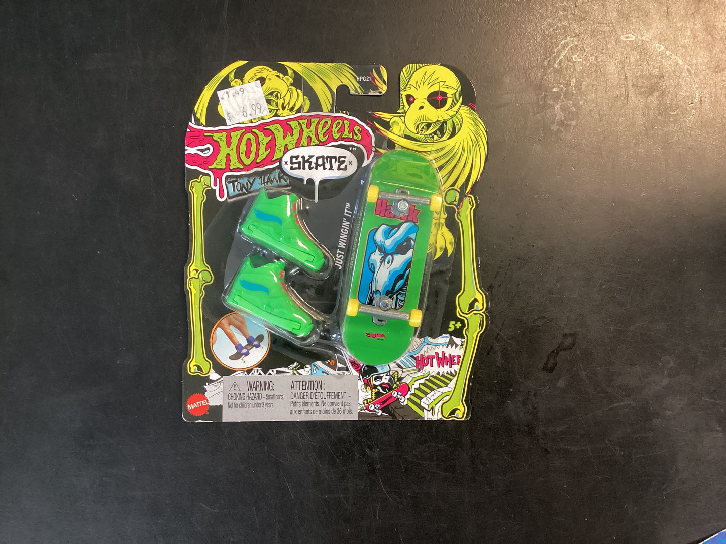Hotwheels Skate fingerboard Tony Hawk Just Wingin’ It
