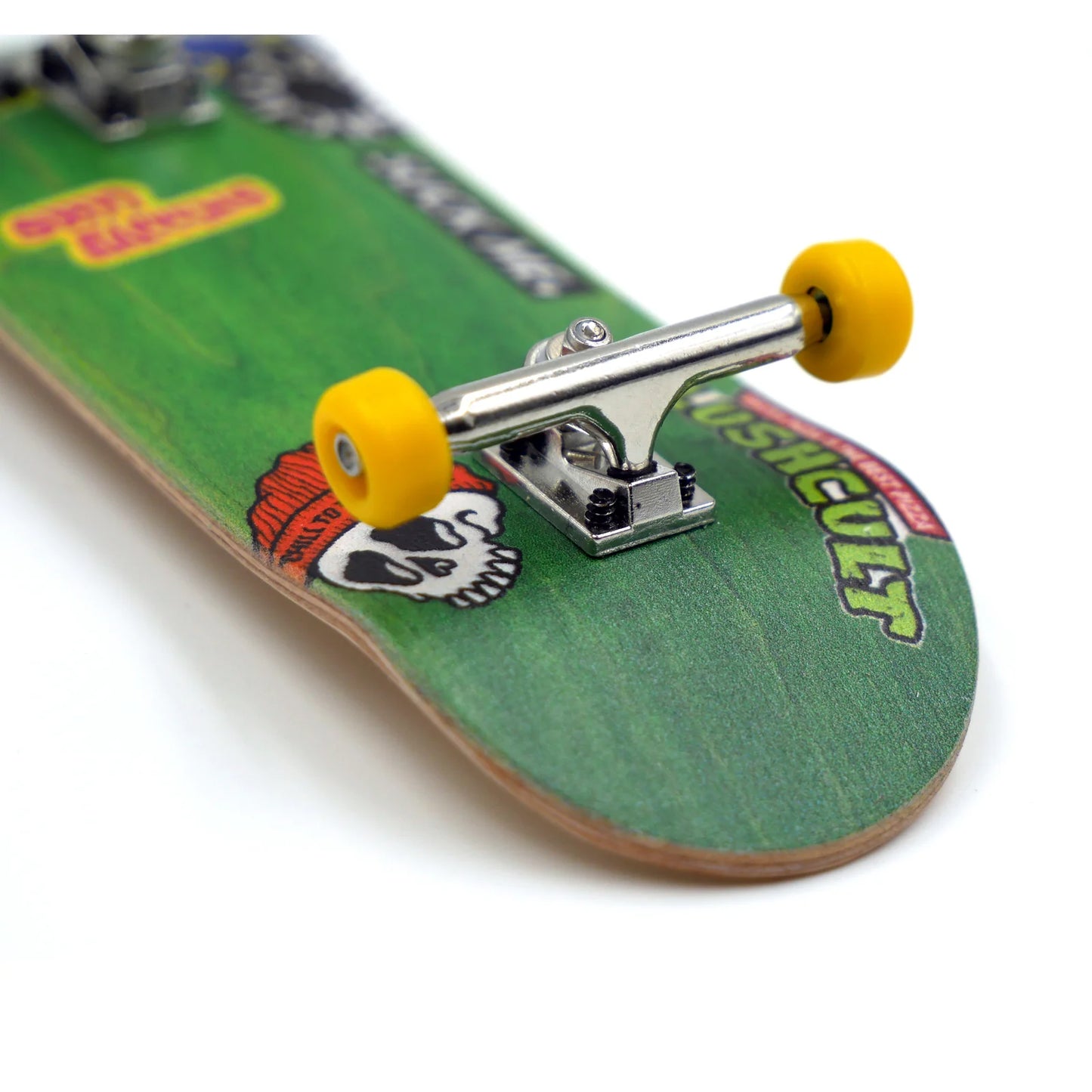 SLUSHCULT GROM SERIES FINGERBOARD COMPLETE - STICKER SLAP GREEN