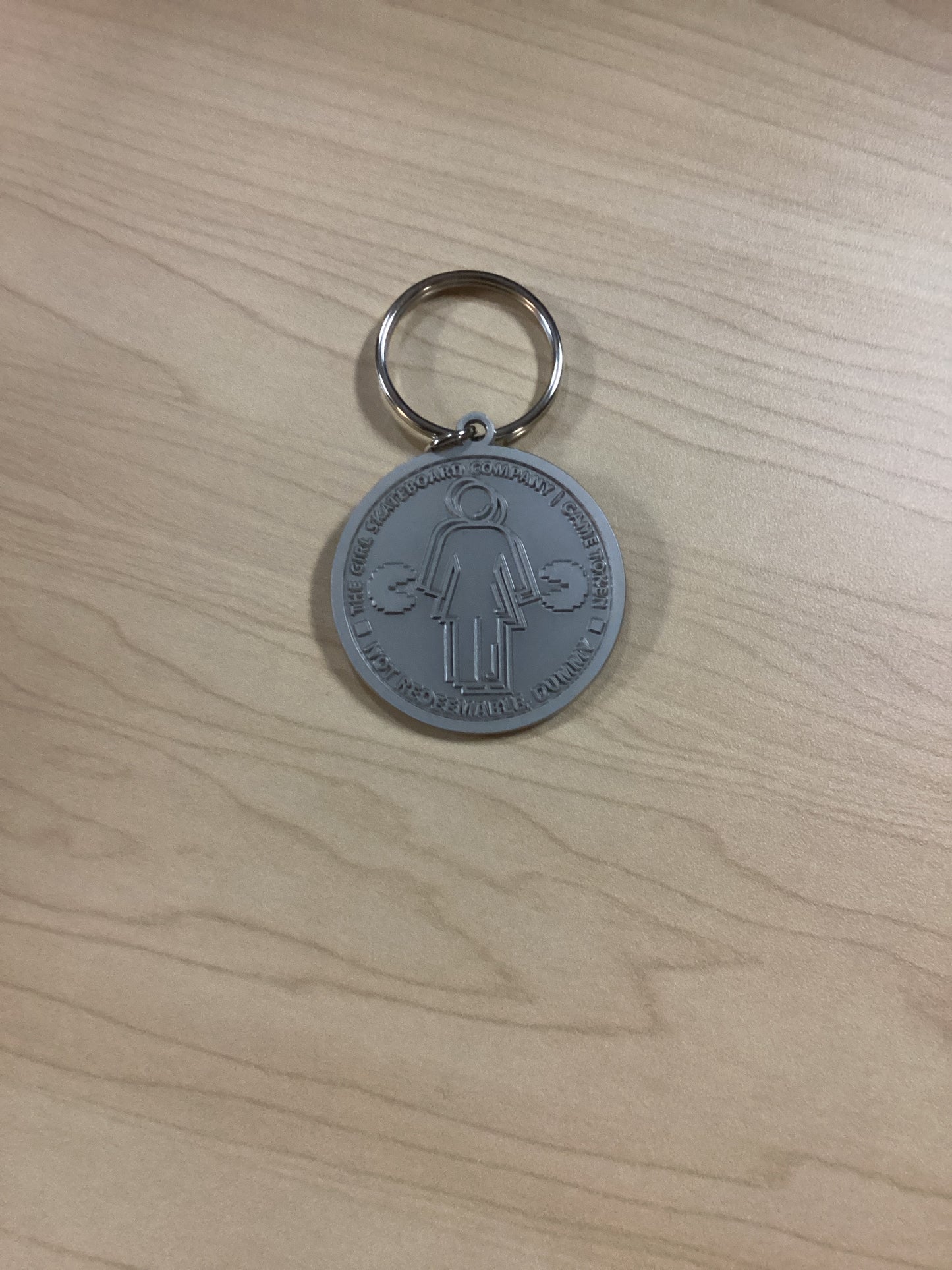 Girl Skateboards- Pac-Man keychain