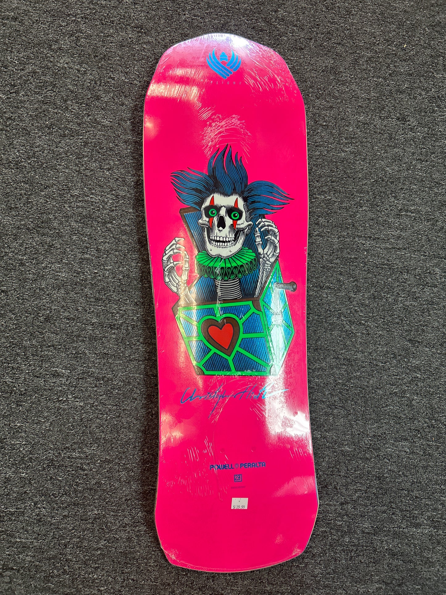Powell Peralta 9.5 Flight Deck Hiett Pink Jack in the Box
