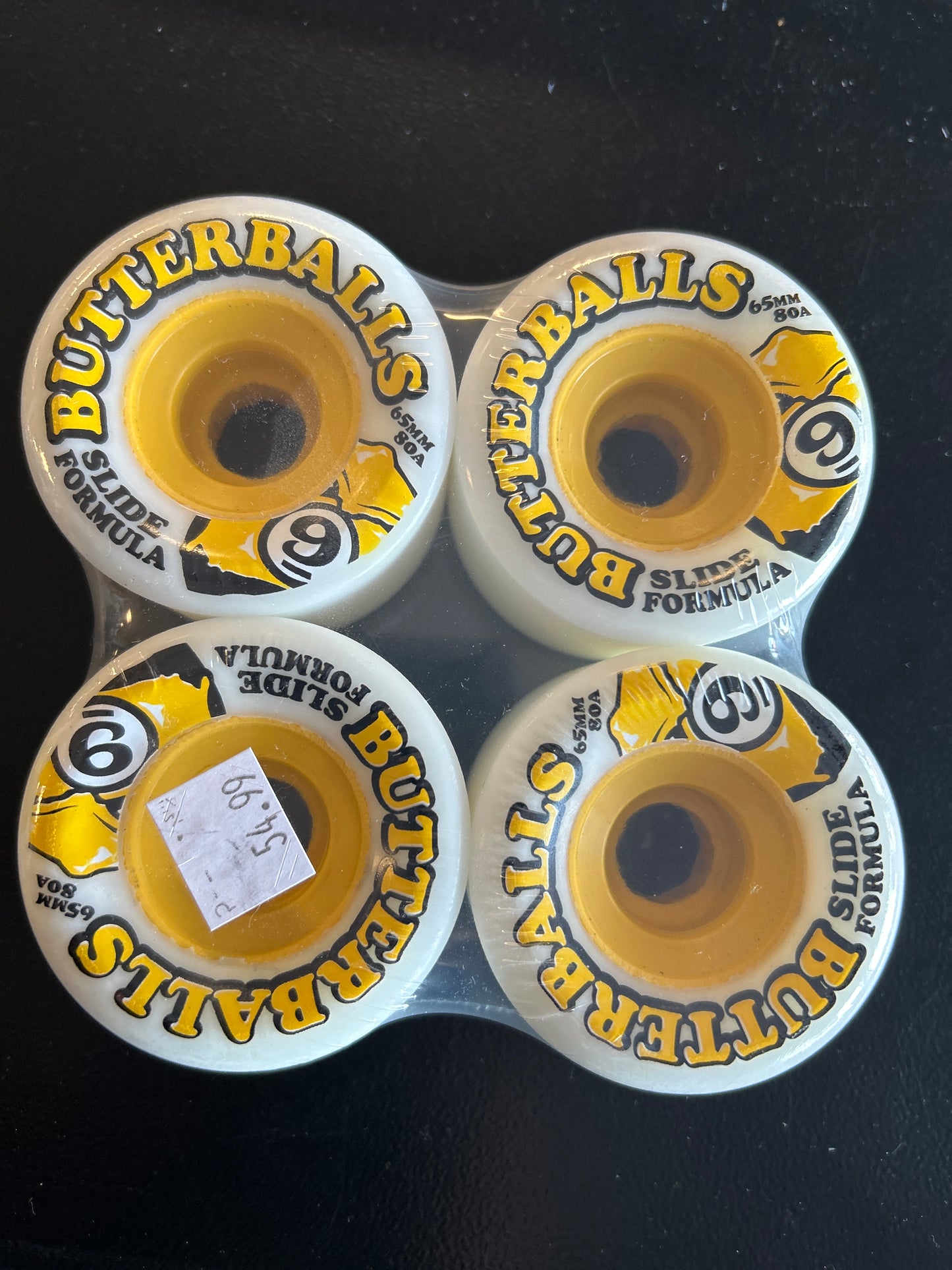 Sector 9 65mm wheels Butterballs 80A Slide Formula