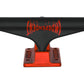 Independent 149 stage 11 skateboard truck set Splatter Span Black and Ano Red standard