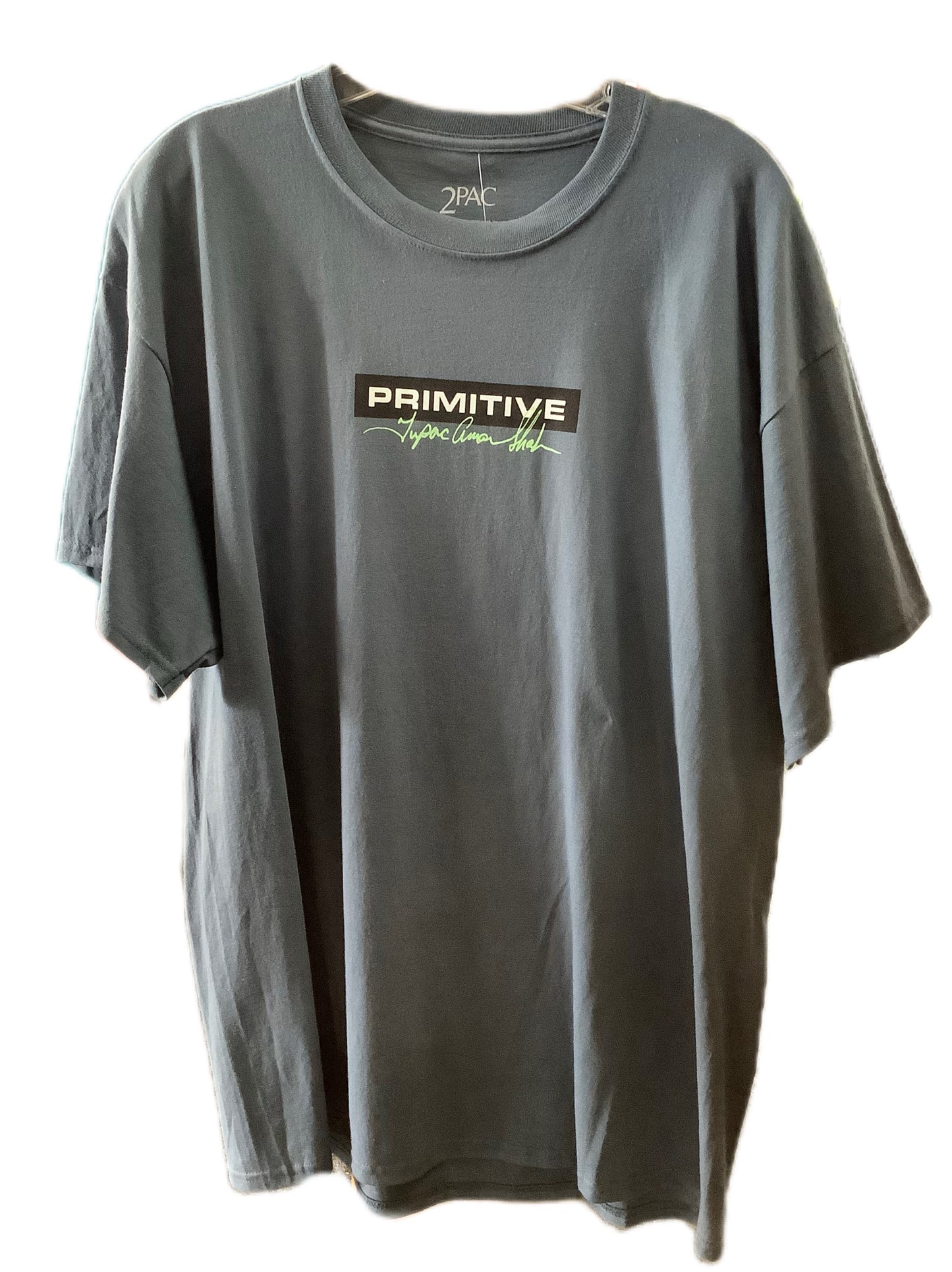 Primitive x 2Pac Tee Slate XL