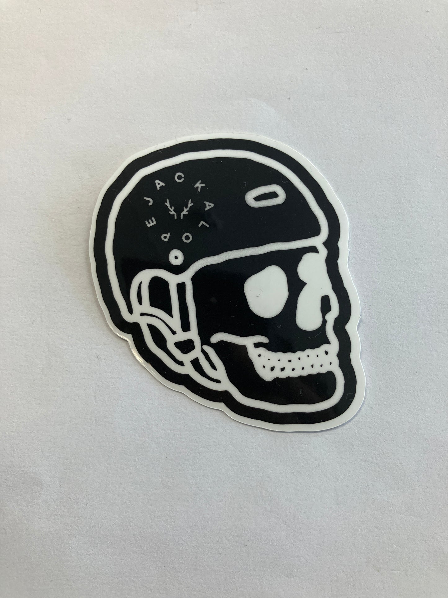 Jackalope Skull helmet Stickers 3”