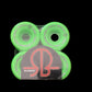 Rollerbones Team Logo 57mm 98A 8pk Green