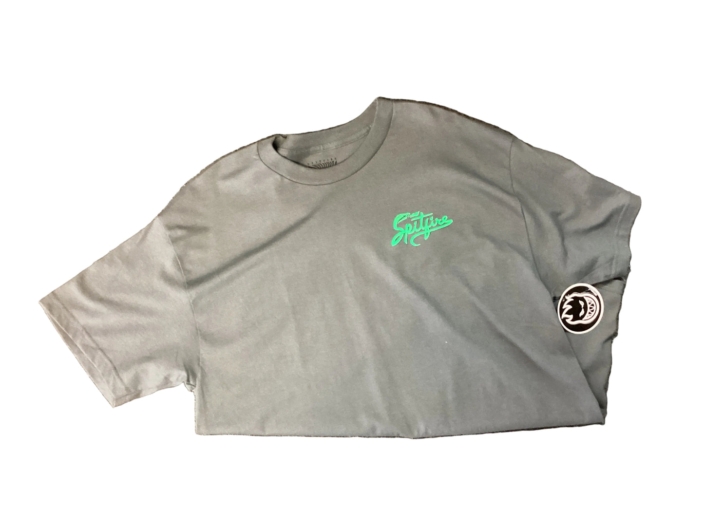 Spitfire Snake Tee Shirt Charcoal