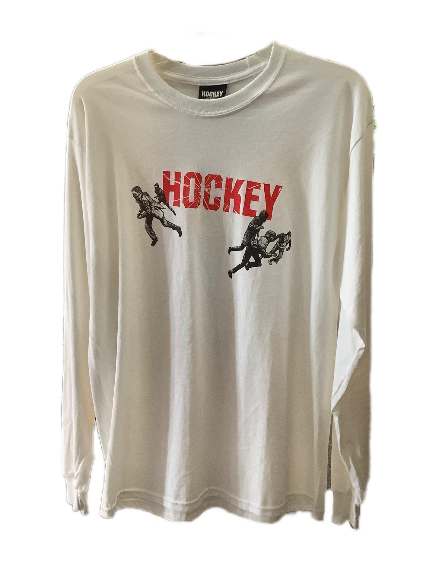 Hockey Shattered Bandits Long-sleeve White L