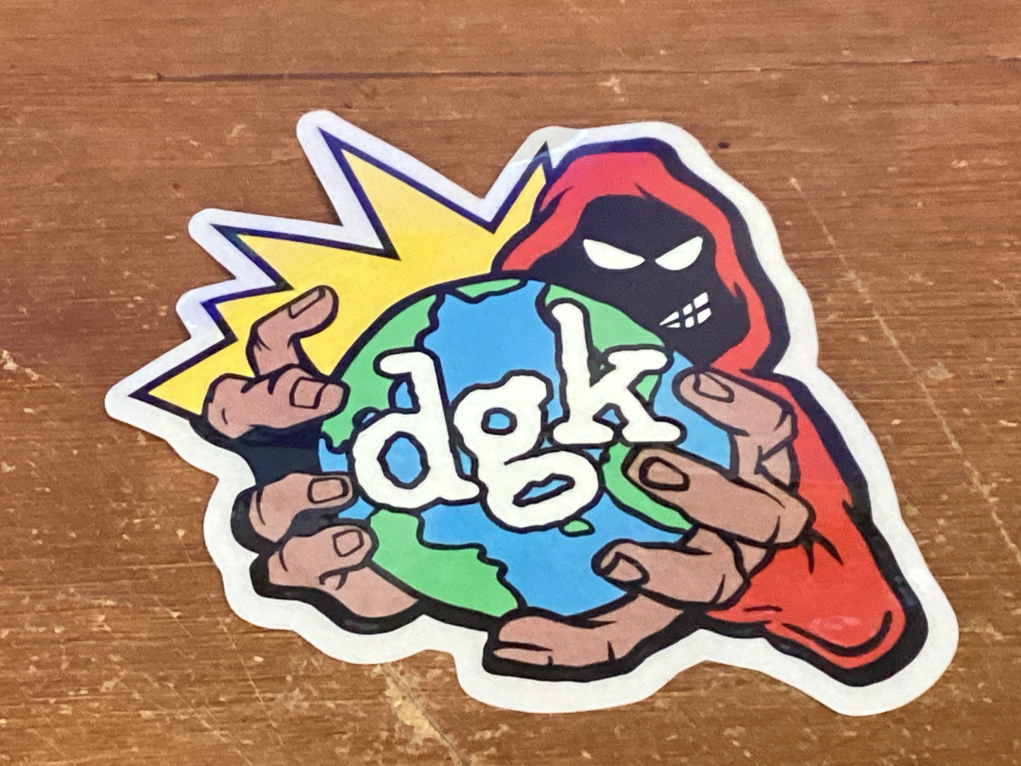DGK STICKER HOOD WORLD