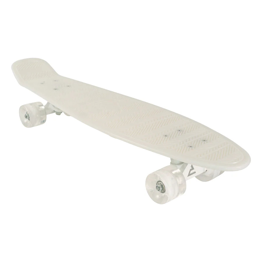 Swell White Wash Glow in the Dark Penny Board Light Up Wheels
