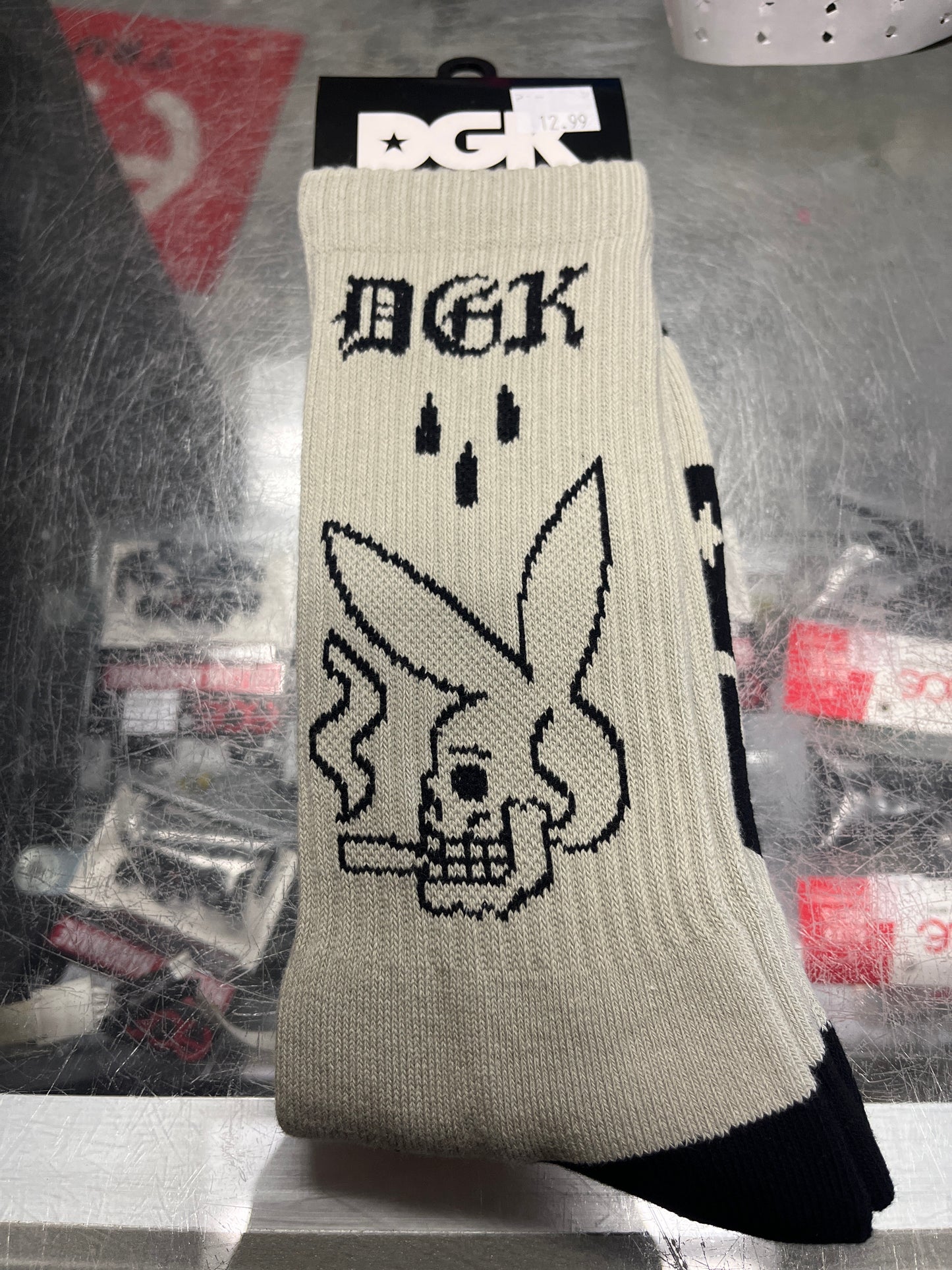 DGK Socks bunny skull