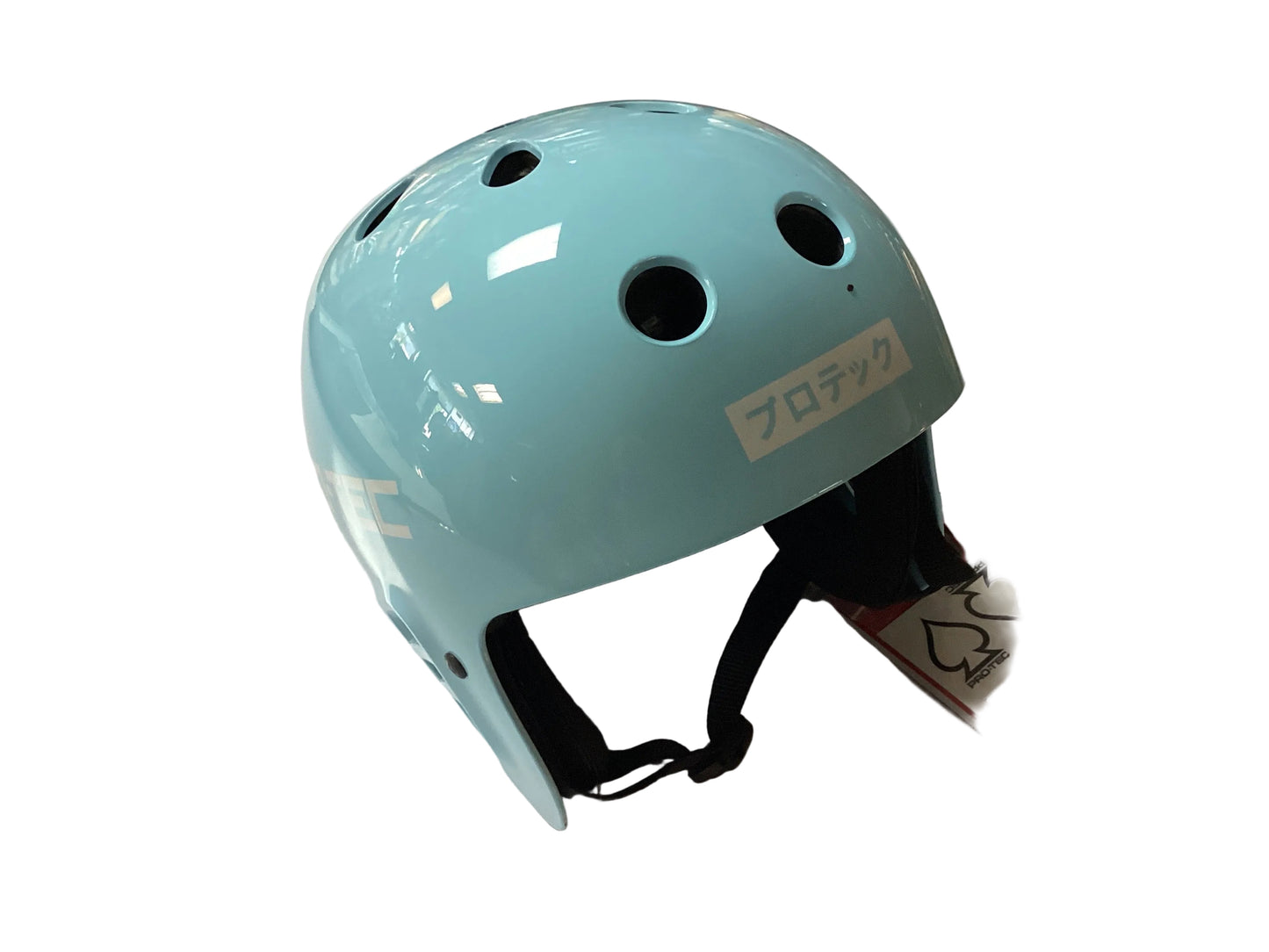 Protec Helmet Full Cut Skate Sky Brown BLUE S