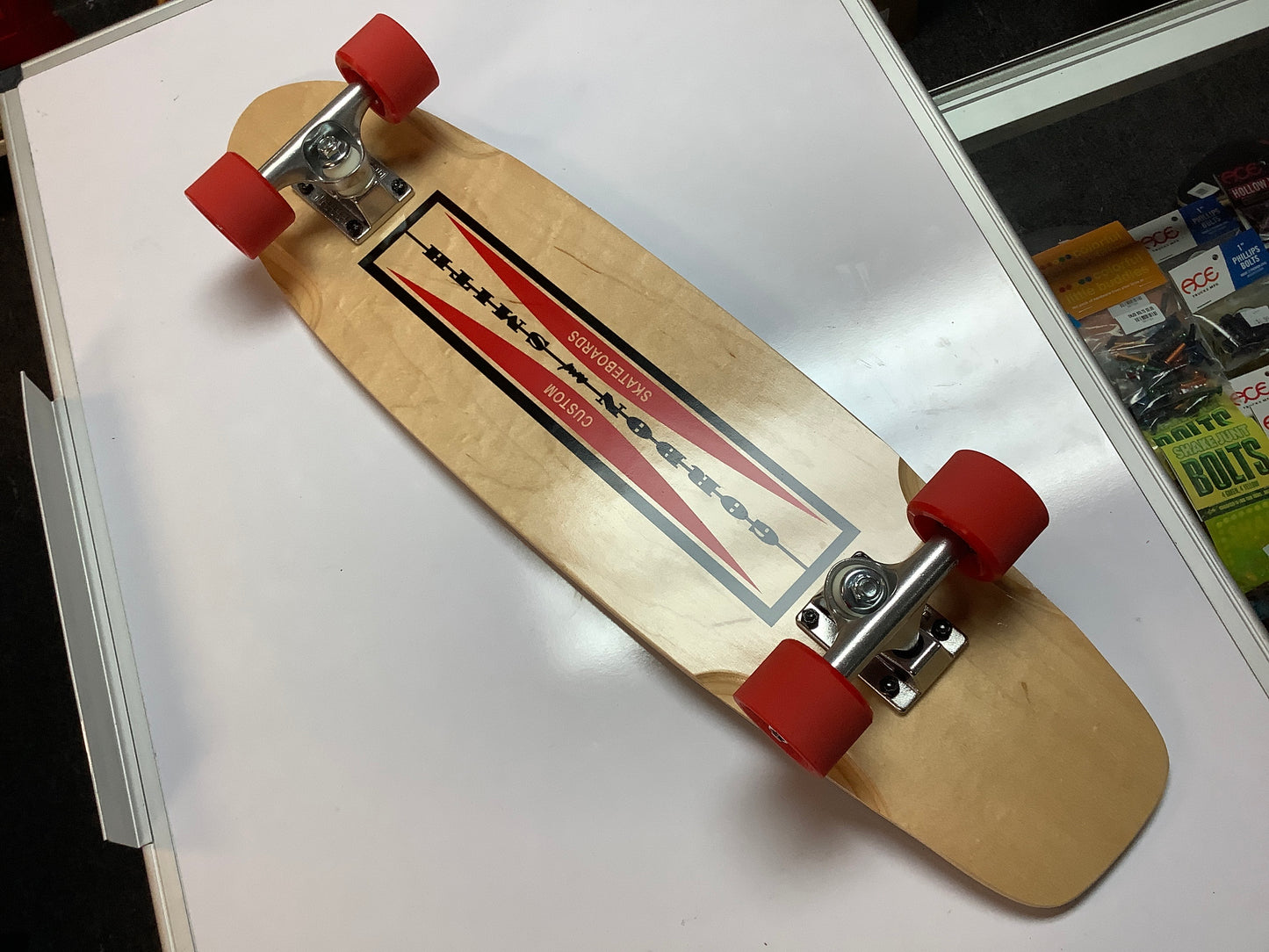 G&S Gordon and Smith complete skateboard 29” Square Tail Natural