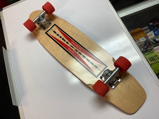 G&S Gordon and Smith complete skateboard 29” Square Tail Natural