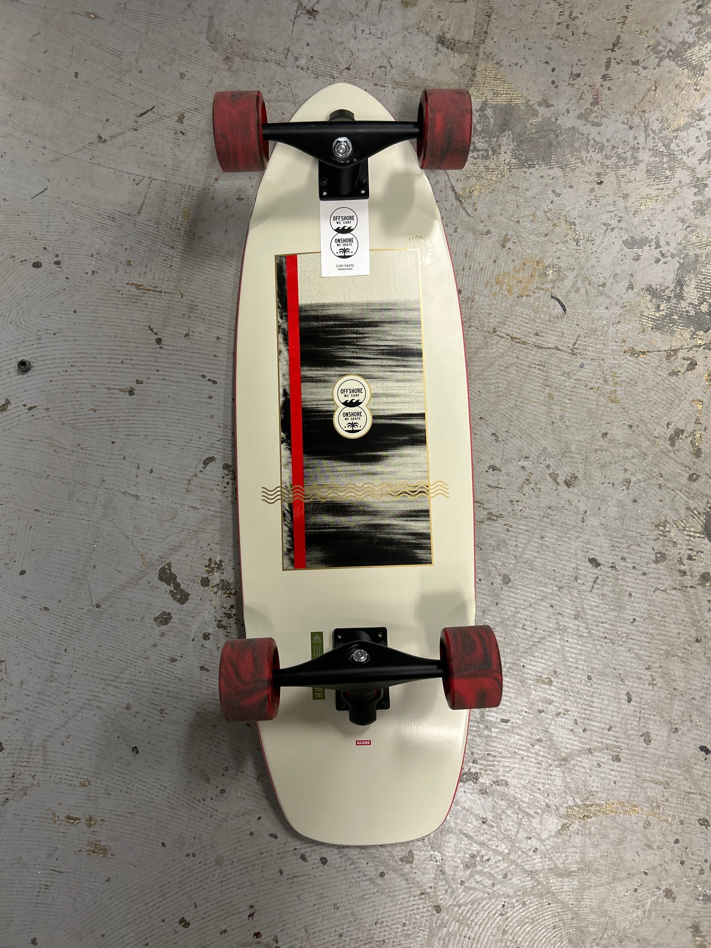 Globe surf skate complete skateboard zuma comp 9.7 x 31.5 onshore flat