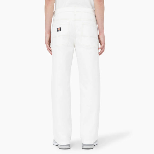 Dickies Pants Wingville Jeans Loose Fit Skateboarding Pants - Natural Beige
