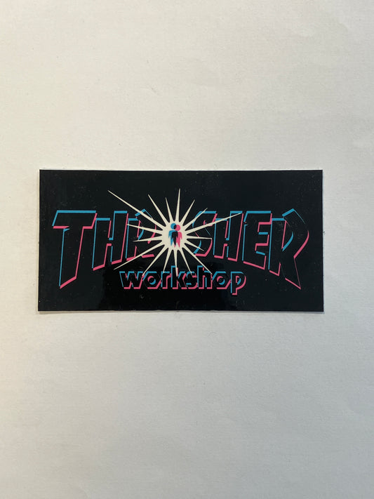 Thrasher Workshop Sticker 4”