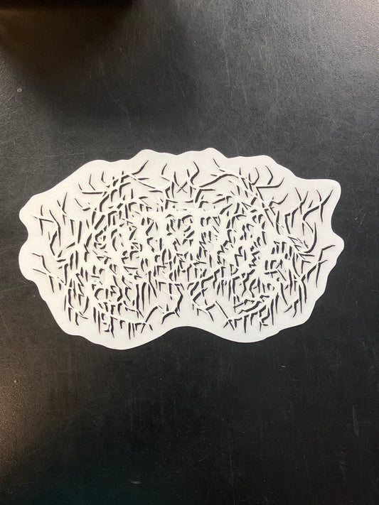 Spitfire 6” Deathmask Sticker