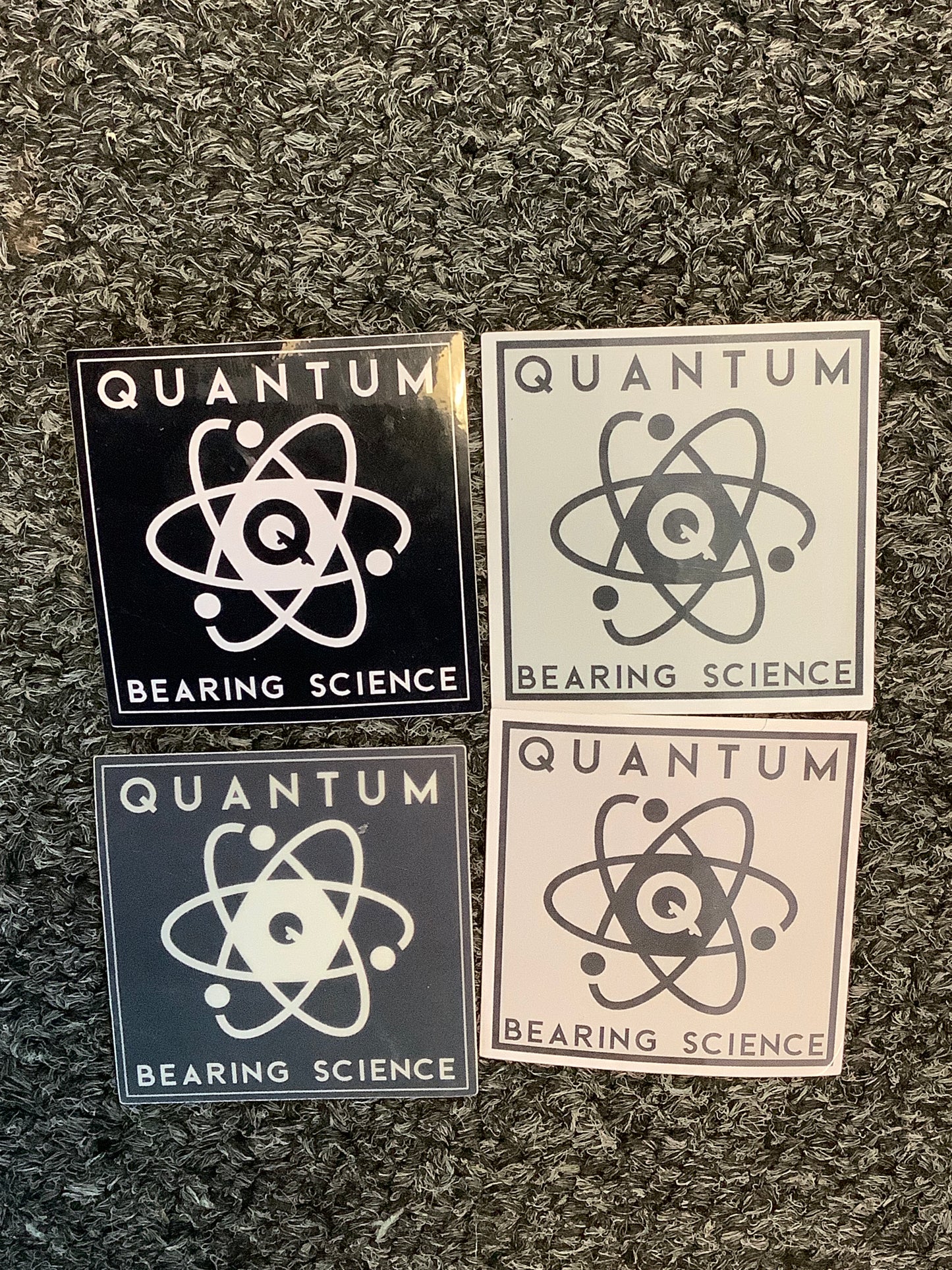 Quantum Square Sticker
