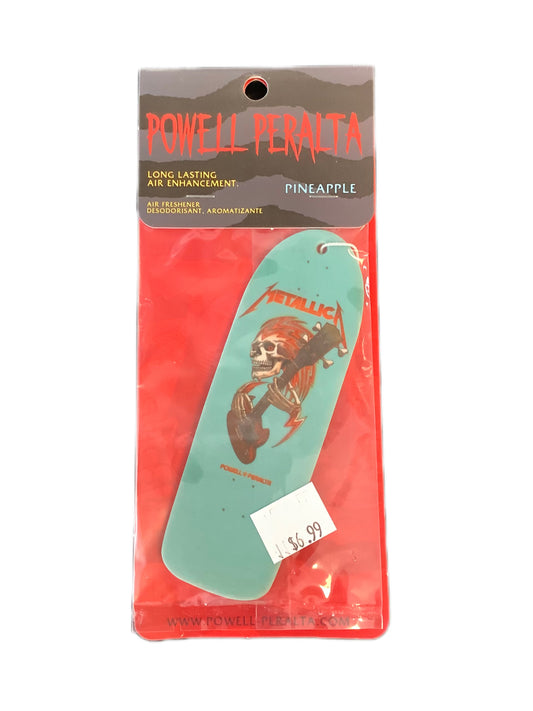 Powell Peralta Blue Metallica Pineapple Air Freshener