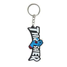 Thrasher x Santa Cruz Screaming Hand Keychain