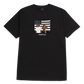 PRIMITIVE STRIPES TSHIRT BLACK