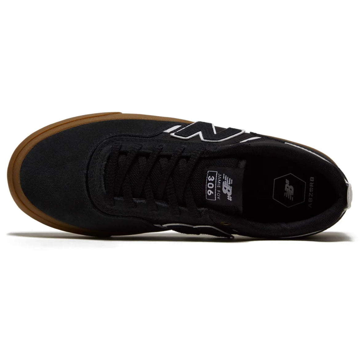 New Balance Numeric Jamie Foy 306 Skate Shoes Black/White