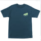 Santa Cruz Freaks Hand Heavyweight Shirt Harbor Blue