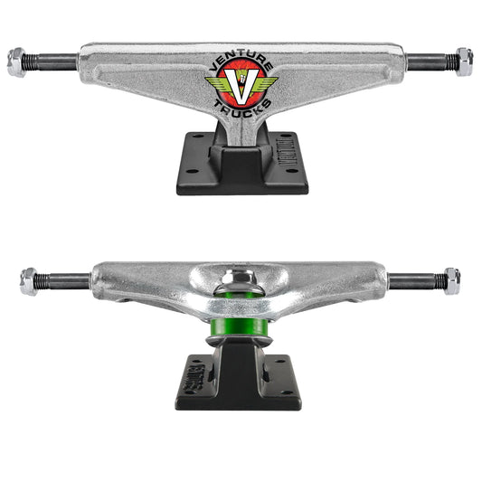 Venture Skateboard Trucks Bloodshot Loose Edition Silver/Black