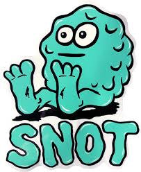 Snot Wheel Company Logo Large Sticker