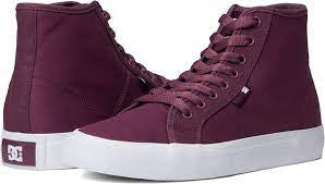 Dc shoes manuals hi tsxe size 10 burgundy