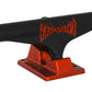 Independent 149 stage 11 skateboard truck set Splatter Span Black and Ano Red standard