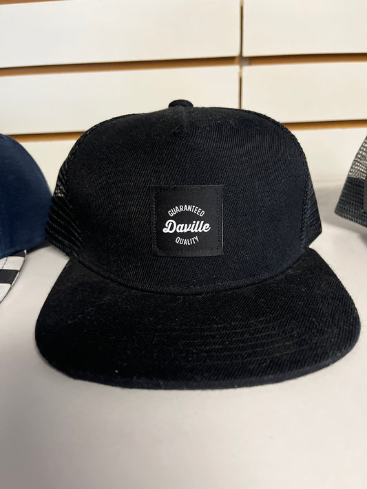 Daville Youth hat Black Mesh