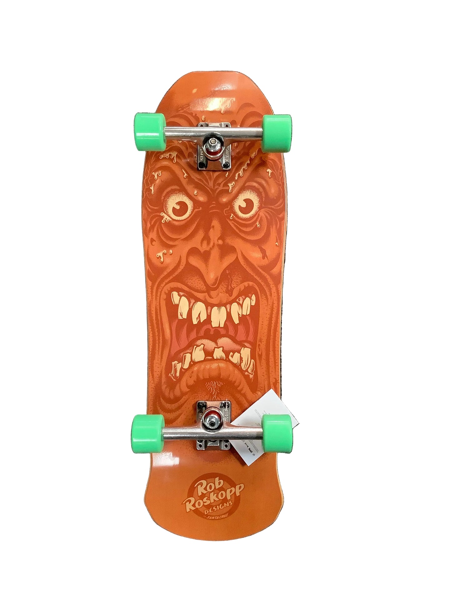 Santa Cruz complete skateboard Roskopp Face Cruiser 9.5” old school