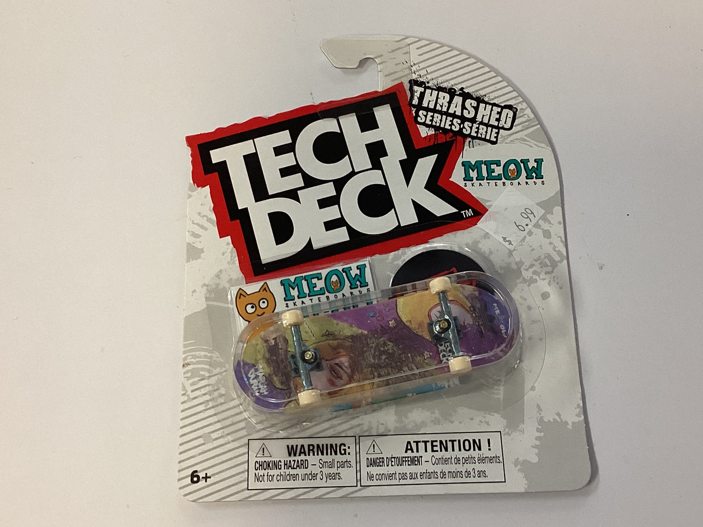 Tech Deck MEOW Thrashed Series FINGERBOARD